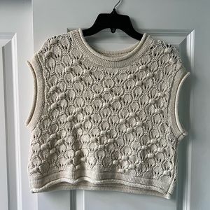 Zara - Cropped Sweater Vest